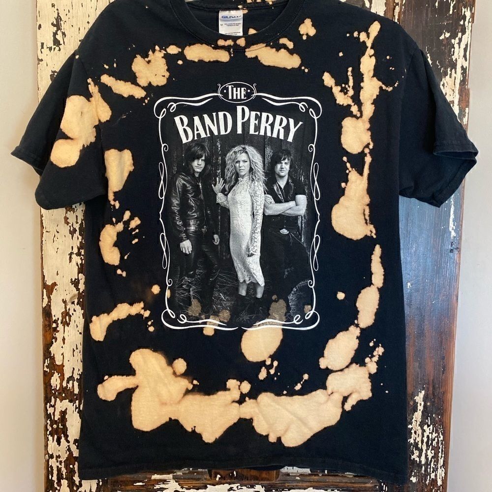 Customized The Band Perry official tour T-shirt.